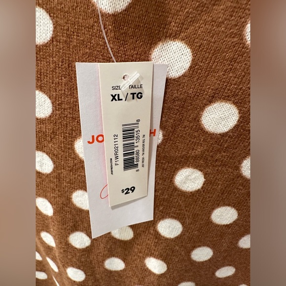 Jillian Harris Brown Polka Dot Peplum - Picture 6 of 6